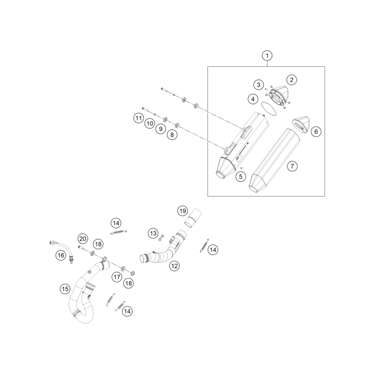 ECHAPPEMENT HUSQVARNA 501 FE 2025